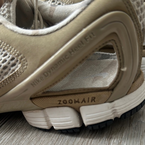 Nike Zoom Air Women's Tan and Teal Sneakers - Picture 5 of 7